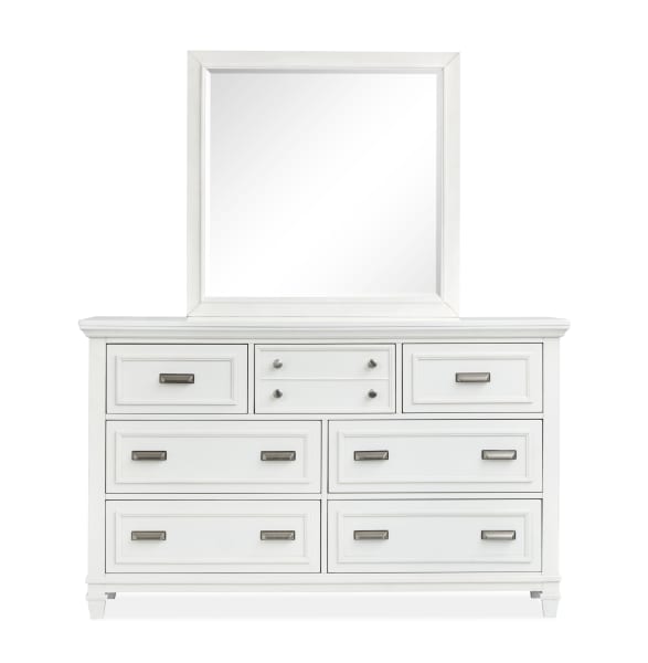 Charleston - Drawer Dresser - White Dove