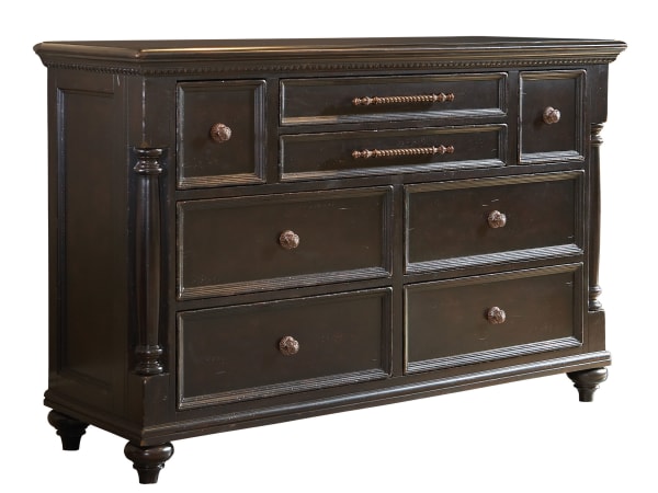 Kingstown - Stony Point Triple Dresser - Dark Brown