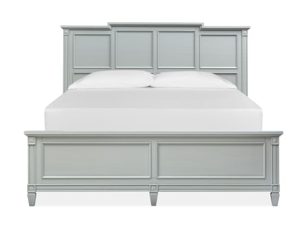 Glenbrook - Complete King Panel Bed - Pebble