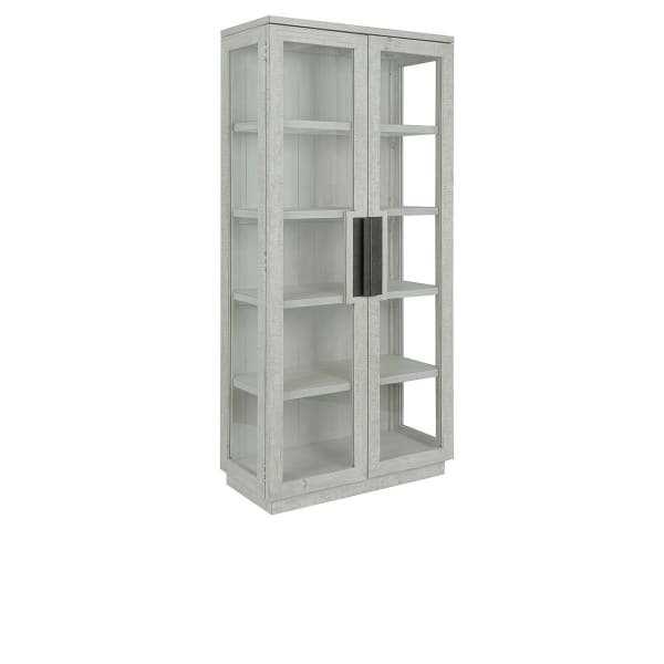 Larson - Tall Cabinet - White Wash