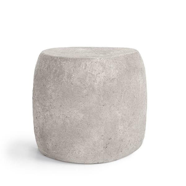 Britney - Outdoor End Table - Light Gray