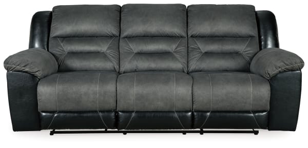 Earhart - Slate - Reclining Sofa