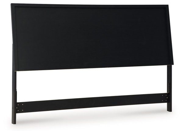 Danziar - Black - Queen Panel Headboard