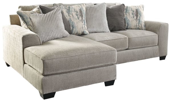 Ardsley - Pewter - 2-Piece Sectional With LAF Corner Chaise
