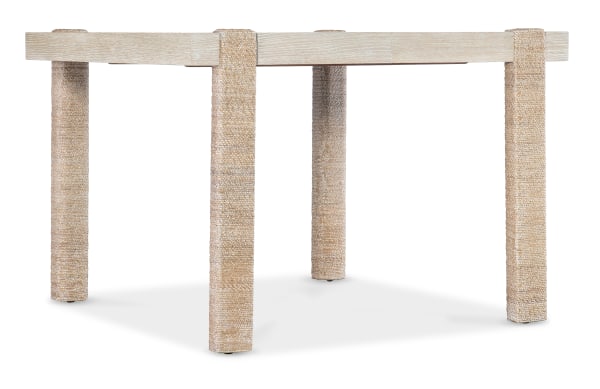 Commerce And Market - Seaside Rectangle Dining Table With 1-22" Leaf - Beige