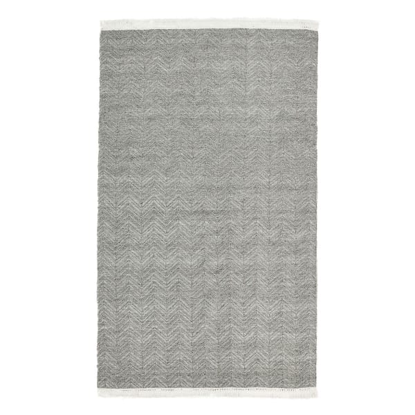Augusta - 5' x 8' Indoor/Outdoor Augusta Rug - Stone Gray