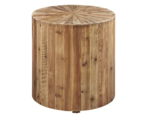 Sunburst - Side Table - Light Brown