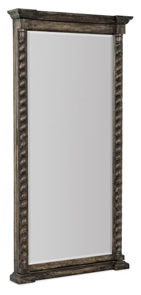 La Grange Vail Floor Mirror w/Jewelry Storage