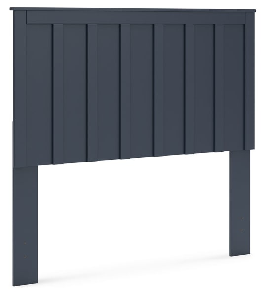 Simmenfort - Navy Blue - Full Panel Headboard