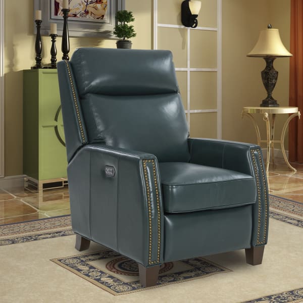 Anaheim - Power Recliner With Power Recline, Power Headrest, Power Lumbar - Emerald