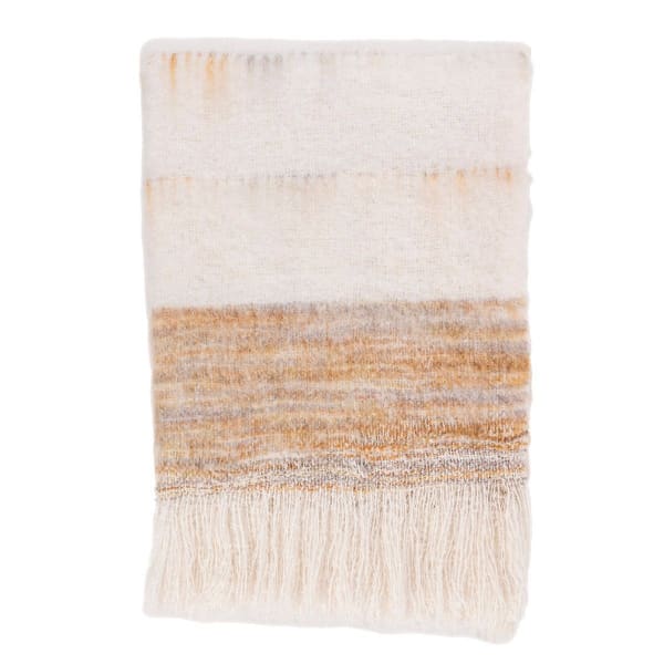 Throws - TC Albedo Throw - Ivory/Rust