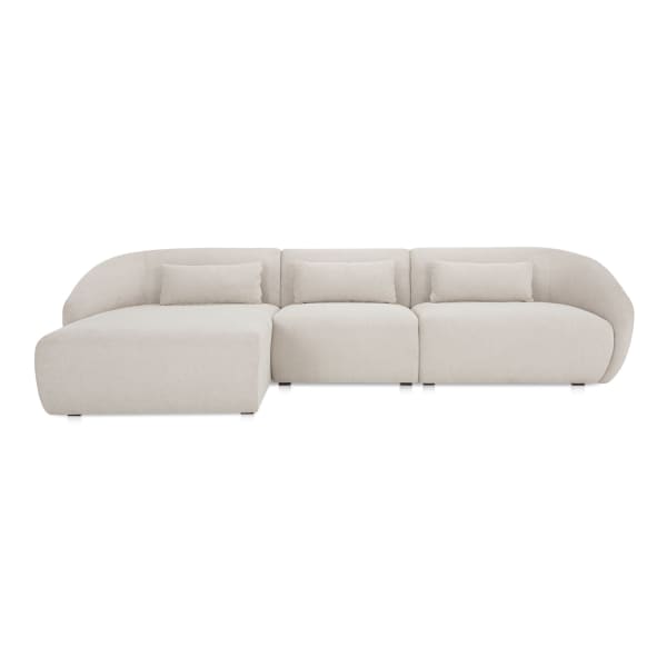 Amelia - Lounge Modular Left Sectional - Warm White
