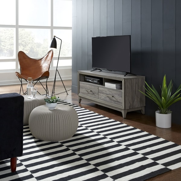 Mercury - 47" TV Console - Driftwood Gray