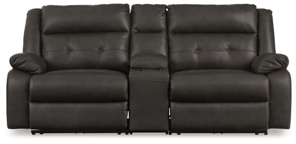 Mackie Pike - Storm - 3-Piece Power Reclining Sectional Sofa With Console