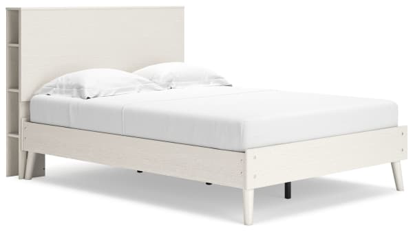Aprilyn - White - Full Bookcase Bed