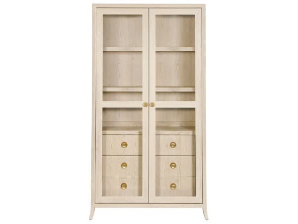 Velora - Display Cabinet - Light Brown