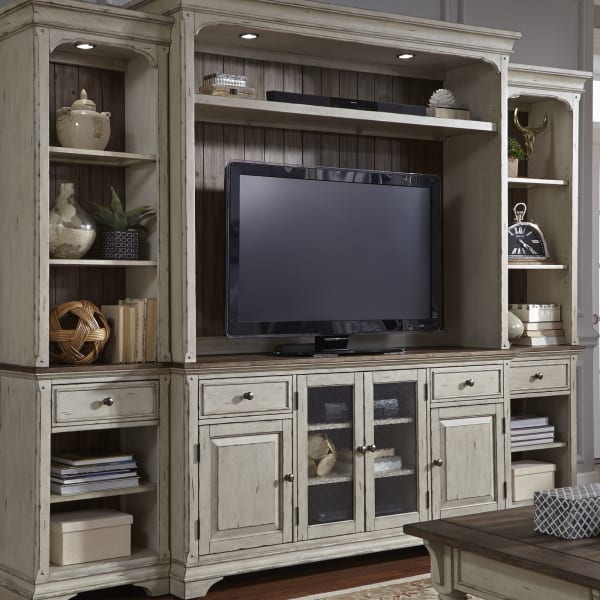 Morgan Creek - Entertainment Center - White