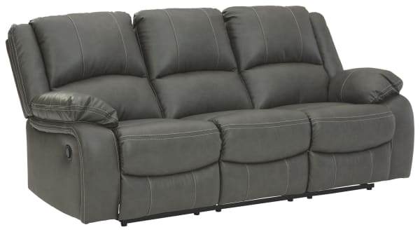 Calderwell - Gray - Reclining Sofa