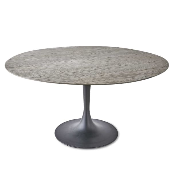Brando - 58" Dining Table - Black / Gray