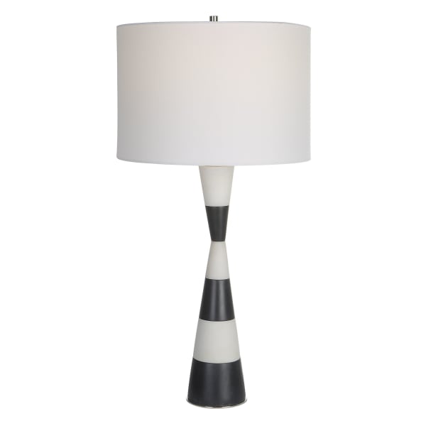 Bandeau - Banded Stone Table Lamp