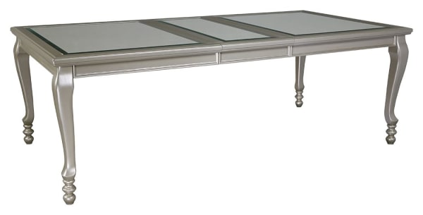 Coralayne - Silver - Rect Dining Room Ext Table