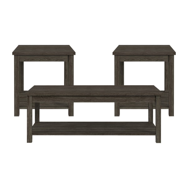 Eleanor - Three Pack Occasional Set - Mocha Gray