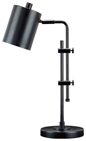 Baronvale - Black - Metal Desk Lamp 