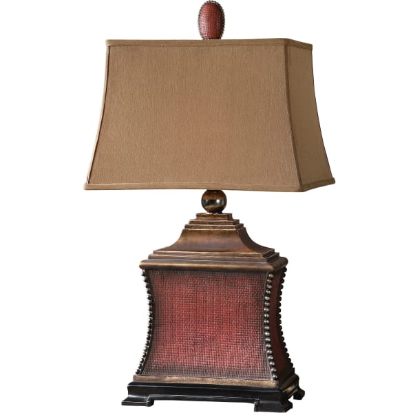 Uttermost Pavia Red Table Lamp