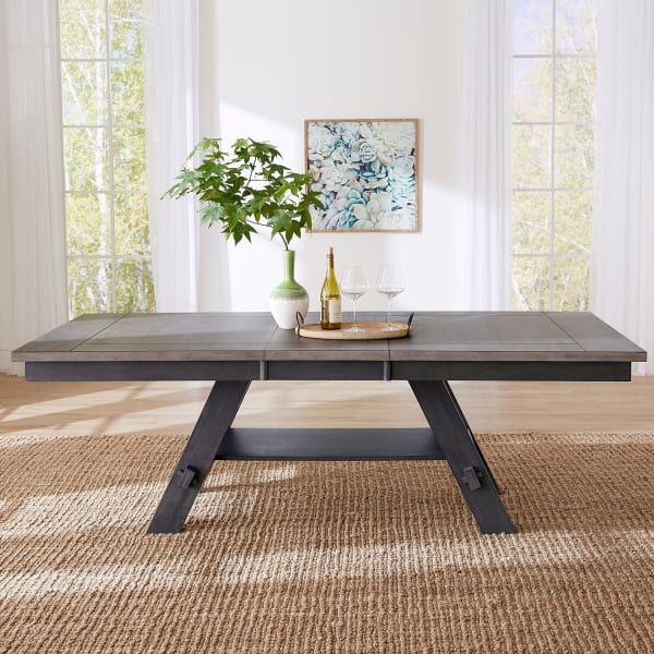 Lawson - Rectangular Table - Slate / Weathered Gray