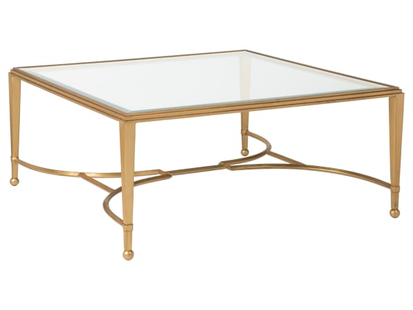 Metal Designs - Sangiovese Square Cocktail Table - Yellow