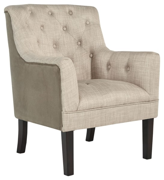 Drakelle - Beige/Taupe - Accent Chair