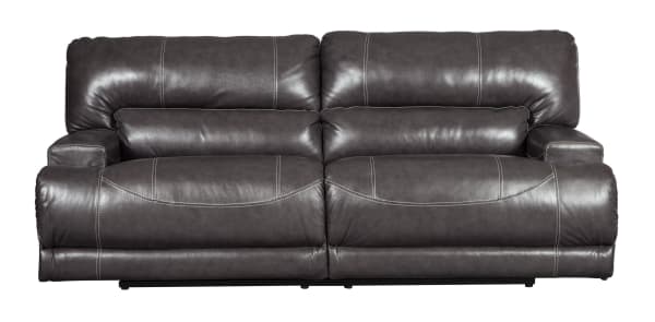 Mccaskill - Gray - 2 Seat Reclining Power Sofa