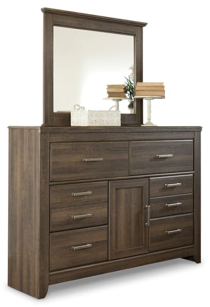 Juararo - Dresser, Mirror - Dark Brown