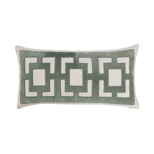 Novel Estate - 14" x 26" NV Corbin Pillow - Jade Green