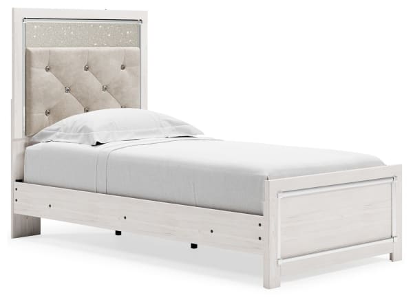 Altyra - White - Twin Panel Bed