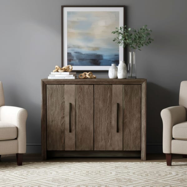 Lafayette - 2 Door Accent Cabinet - Weathered Tobacco