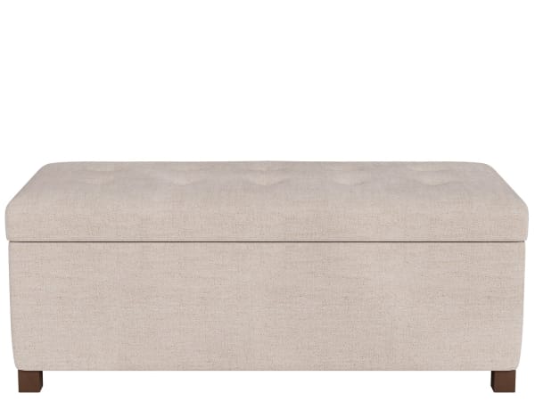 U Choose - 48" Rectangle Storage Ottoman, Special Order - Beige