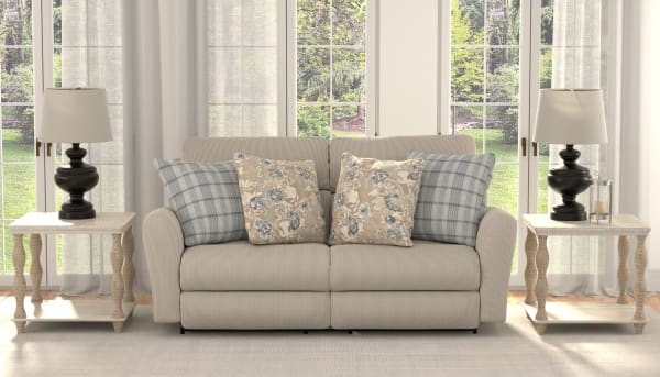 Chappy - Lay Flat Reclining Sofa - Linen