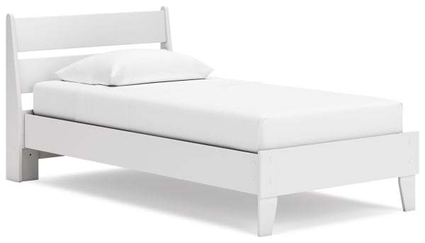 Socalle - Two-Tone - Twin Panel Platform Bed