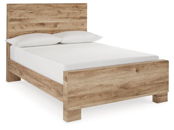 Hyanna - Tan - Full Panel Bed