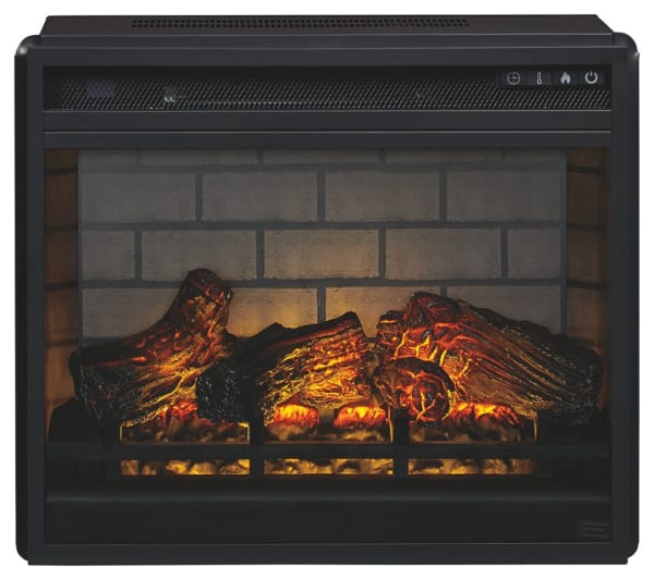 Entertainment - Black - Fireplace Insert Infrared