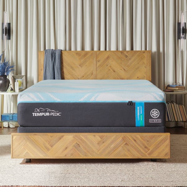 Tempur-Breeze - Tempur-LuxeBreeze Medium Hybrid - King