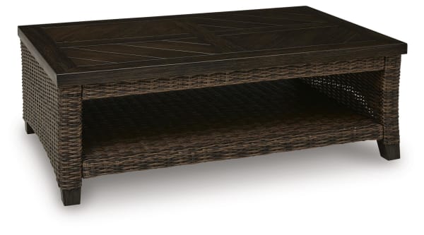 Monterey Point - Rectangular Cocktail Table - Dark Brown
