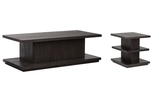 Shaffer - Lift Top Cocktail Table, End Table - Velvet Roast