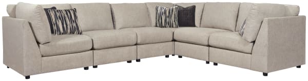 Kellway - Bisque - Wedge 6 Pc Sectional