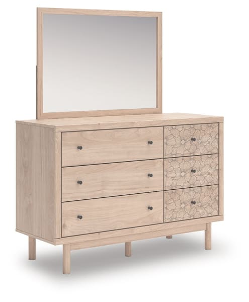 Arloster - Tan - Dresser And Mirror