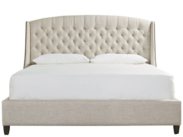 Curated - Halston King Bed - Beige