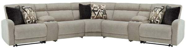 Colleyville - Stone - 7-Piece Power Reclining Sectional