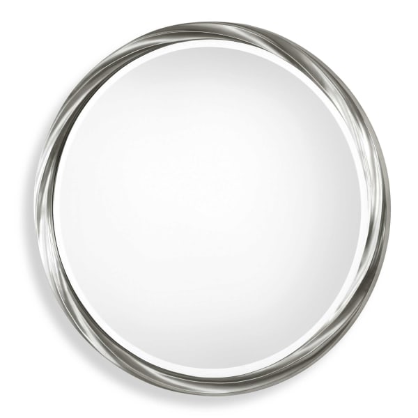 Orion - Round Mirror - Silver