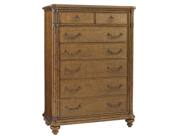 Bali Hai - Tobago Drawer Chest - Dark Brown